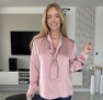 Digona blúz mályva – Elegáns női blúz – Innova Fashion – 2. kép